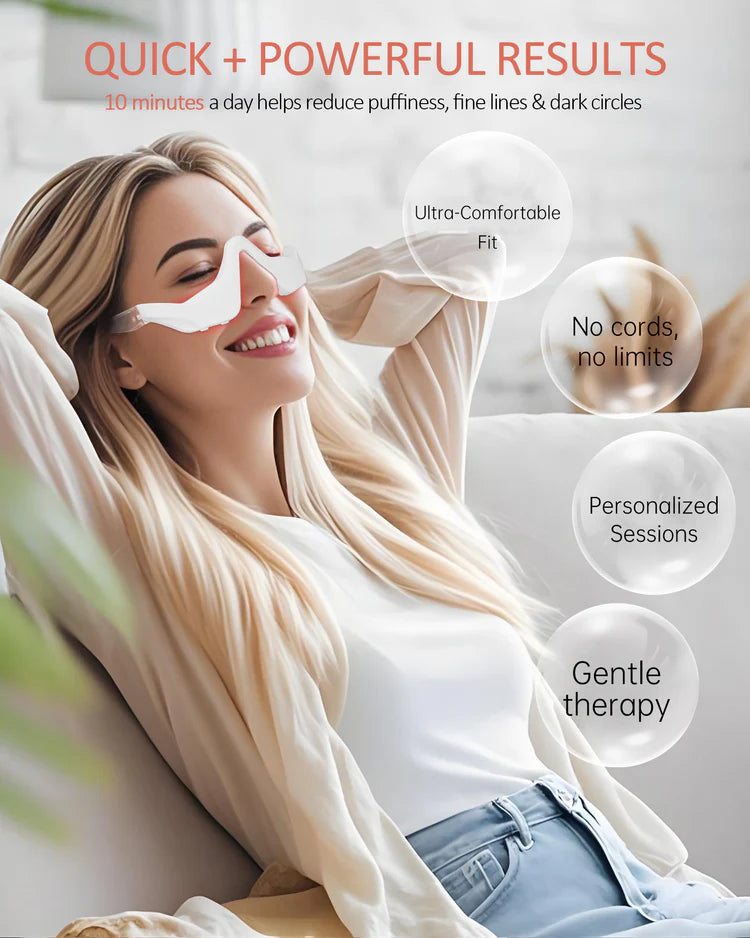 Snug Nook™ Red Light Therapy Device Massager Glasses