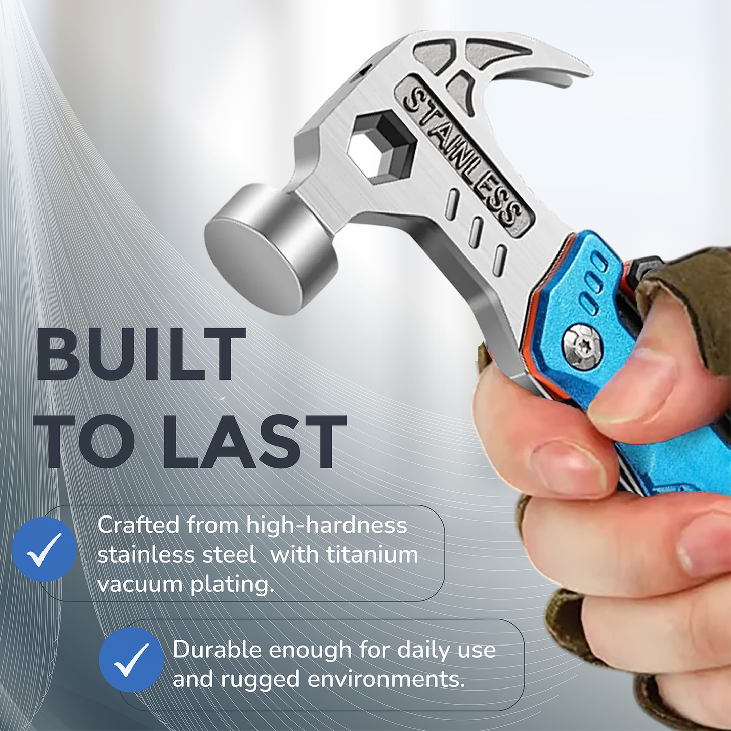 18 In 1 Multifunctional Claw Hammer